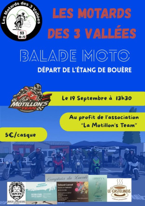 Balade Moto des Motards des 3 Vallées